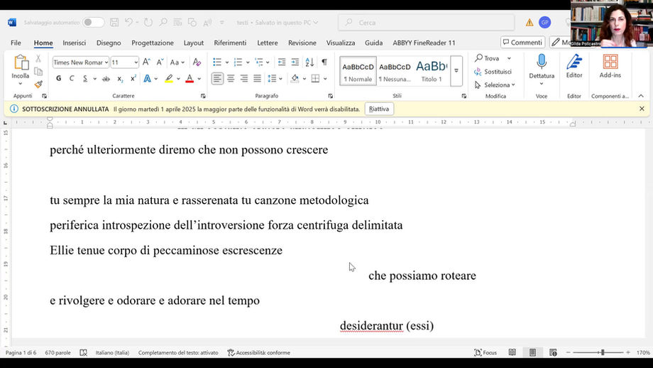 Lezione 2. "Laborintus" (1956)